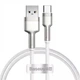 Кабель Baseus Cafule Metal Data Type-C 66W 1 м CAKF000102 - зображення 1