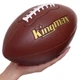 Мяч для американского футбола KINGMAX FB-5496-6 (PU, р-р 6in, коричневый) - изображение 6