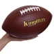 Мяч для американского футбола KINGMAX FB-5496-9 (PU, р-р 9in, коричневый) - изображение 6
