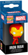 Брелок Funko Pocket POP Keychain Marvel Iron Man Classics 4 см (0889698824941) - зображення 1