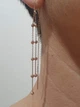 Золоті сережки-протяжки. 580109 - зображення 2