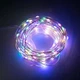 Гирлянда Роса 20м проволка на батарейках USB 200 LED разноцветная - изображение 2