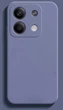 Силиконовый чехол Soft Touch для Xiaomi Redmi Note 13 Pro 4G Серо-синий - изображение 1