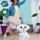Інтерактивна музична іграшка Щеня ГоГо Hasbro FurReal GoGo на рулетці Білий (F1971) - зображення 6
