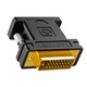 Перехідник конвертер DVI (24+5) на VGA converter UGREEN Bi-directional (Full HD 60Hz). Black - зображення 2