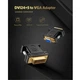 Перехідник конвертер DVI (24+5) на VGA converter UGREEN Bi-directional (Full HD 60Hz). Black - зображення 6