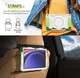 Чехол Rainbow Armor Tablet для Samsung Galaxy Tab A9 (8.7") / чехол для планшета с ремешком в комплекте / (радужный зеленый) - изображение 5
