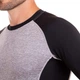 Лонгслив компрессионный спортивный LIDONG LD-1005 (полиэстер, 2XL, Черный-серый) (LD-1005_Черный-серый_2XL) - изображение 4