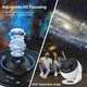 Проектор нічник зоряного неба з 13 змінними катриджами та обертанням Galaxy Projector 360° лампа з проекцією сузір'їв та таймером - зображення 11