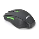 Бездротова комп'ютерна миша JEDEL W400, 1600DPI, Black 2.4GHZ, Box - зображення 3