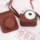 Чехол FujiFilm INSTAX mini 12 / 11 / 9 Коричневый для фотоаппарата Brown - изображение 4