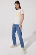 Футболка Lee Jeans VARSITY Білий S LV04EHMK - изображение 3