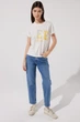 Футболка Lee Jeans VARSITY Білий S LV04EHMK - изображение 4