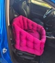 Автокресло сумка-переноска автогамак лежак для собак животных автомобильная переноска 50 х 45 см Розовый - изображение 11