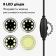 Цифровой микроскоп AN104 50-1000Х с подставкой и подсветкой (Type C / Micro USB / USB) - изображение 4