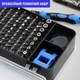 Отвертка с набором прецизионных магнитных бит U&P Screwdriver Set 115 шт (YT6114) - изображение 2