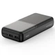 Power Bank XO PR252 Lighted Mobile Power 20000mAh LED дисплей Універсальна мобільна батарея Чорний - зображення 4