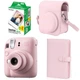 Подарочный набор камера мгновенной печати Fujifilm Instax Mini 12 Blossom Pink /Чехол/Фотоальбом (108 фото)/Фотобумага (20 снимков) + Подарочная упаковка - изображение 1
