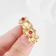 Значок (пин) BROCHE брошь бижутерия Медицина Медсестра золотистый BRGV114480 - изображение 2