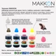 Чернила Makkon для Epson EcoTank L-7160/L-7180 70 мл cyan (IMN-EPS-E106-70C) - изображение 4