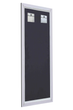 Дзеркало настінне в рамі Factura small Black glossy 45х169 см чорний - зображення 3