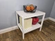 Стелаж (этажерка) 500х520х360 мм WoodDecor из натурального дерева 2 полочки Белый - изображение 4
