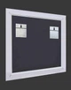 Зеркало настенное в раме Factura Steel textured 47х47 см сталь - изображение 3