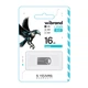USB флеш-накопичувач Wibrand 16gb Hawk Колір Срібло - изображение 2
