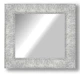 Зеркало настенное в раме Factura Textured silver 47х47 см серебро - изображение 1