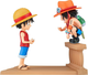 Набір фігурок Banpresto One Piece Monkey D Luffy & Portgas D Ace World Collectable Log Stories 8 см (4983164894752) - зображення 1