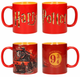 Zestaw filiżanek SD Toys Harry Potter Hogwarts Logo 330 ml 2 szt (8435450219504) - obraz 1