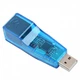 Мережевий адаптер перехідник PIX-LINK USB LAN 001 мережна карта Blue (16157) - зображення 4