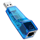 Мережевий адаптер перехідник PIX-LINK USB LAN 001 мережна карта Blue (16157) - зображення 6