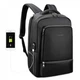 Рюкзак антизлодій Tigernu T-B3585 з відсіком для ноутбука 15,6" та USB 26л Black (16228) - зображення 3