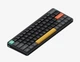 Беспроводная механическая клавиатура Nuphy Air60 V2/ Cowberry switch (linear, 45g) / Color - Basalt Black / Hot-Swappable, RGB, ANSI US - изображение 1