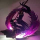 Аниме фигурка Demon Slayer Клинок рассекающий демонов Kokushibo Кокушибо в форме демона, с подсветкой, 29 см (BDD 0107) - изображение 14