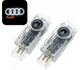 LED підсвічування дверей з логотипом Audi A3 A4 A6 2шт. - зображення 1