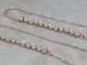 Золотые серьги-протяжки. 580130 - изображение 3