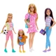 Ігровий набір ляльок Барбі Сестри Barbie 11 7 Sister Doll Set with Clothes Accessories - зображення 1