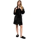 Плюшевый халат Victoria’s Secret Short Cozy Robe Black XS/S Черный - изображение 3