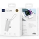 Портативний зарядний пристрій Power Bank WIWU W026 2 in 1 Type-C із БЗУ For Apple Watch 15W 5000 mAh White - зображення 7