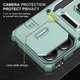 Ударостійкий чохол Camshield Army Ring для Xiaomi Redmi Note 13 4G Зелений/Light Green - зображення 7