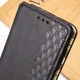 Протиударний шкіряний чохол книжка GETMAN Cubic (PU) для Samsung Galaxy A16 4G/5G Чорний - зображення 8