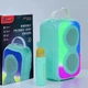 Портативная караоке колонка HIFI JQS-3302 аккумуляторная музыкальная колонка Bluetooth 5.0 Бирюзовый 10 Вт - изображение 3