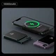 Повербанк Магнитный Power bank 10000mAh Magsafe 20W для iPhone для айфона с магнитной зарядкой Фиолетовый - изображение 7