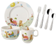 Villeroy&Boch Hungry as a Bear дитячий набір посуду 7 предметів - зображення 2
