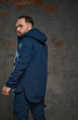 Мужской костюм Softshell утепленный куртка и штаны на флисе Intruder 0190 4XL Синий ( IN - 0190/04 N ) - изображение 6