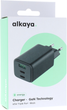 Ładowarka sieciowa alkaya 65W Wall Charger Triple Port Black (CR-50004) - obraz 4