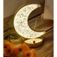 Ночник светильник акриловый на подставке Star Moon Table Light светодиодный аккумуляторный - изображение 6