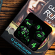 Zestaw kości Q-Workshop Classic Runic Dice Kit Klasyczny Runiczny 7 elementów Czarno-zielone (5907699494262) - obraz 3